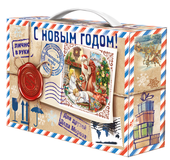 сладкий новогодний подарок Посылка-мини