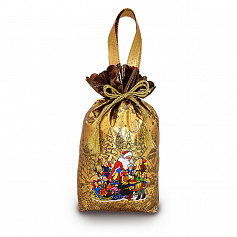 Под. Мешочек Мороз и Дети Золотой (лессированный текстиль, матовый)  (М1000С9080)